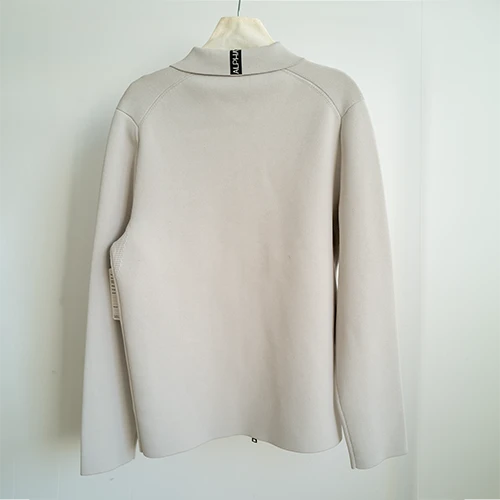 Knitted Button Through Polo Shirt