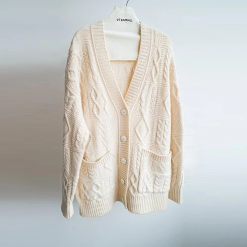 Camel uld cardigan