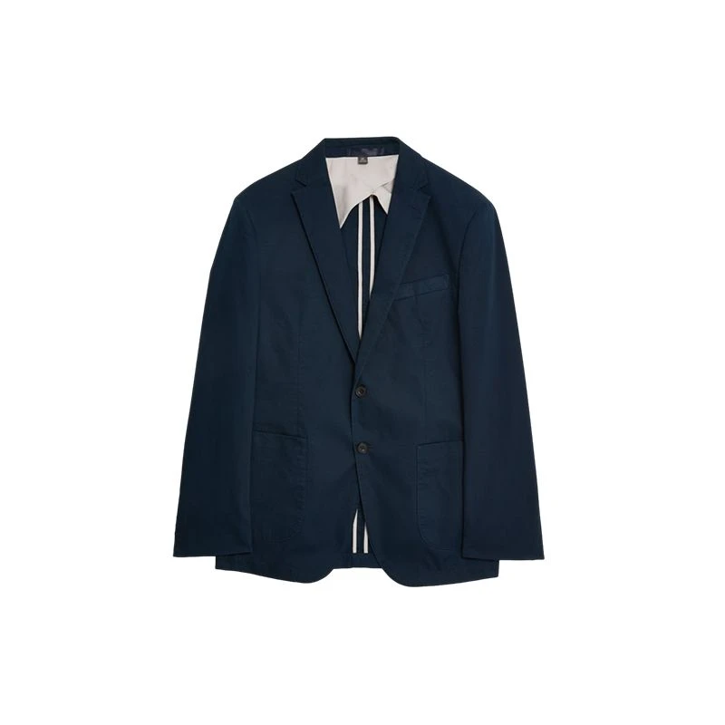 Lang skræddersyet blazer