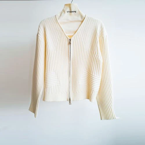 Merino uld sweater cardigan