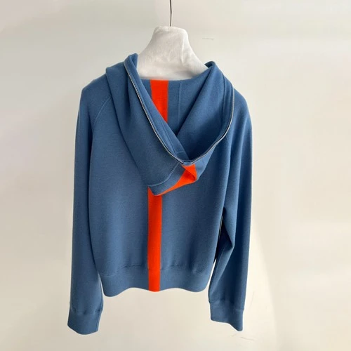 Navy Wool Cardigan Women's