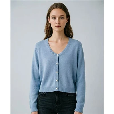 Beskåret sweater kvinder
