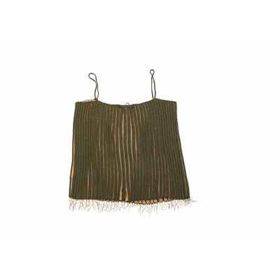 Strikket tankvest