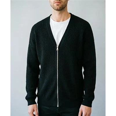 Udendørs strik cardigan til mænd