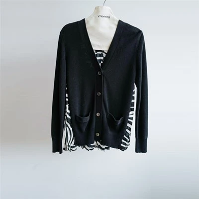 V-hals tyk sweater