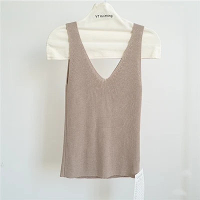 V-hals vest Damer