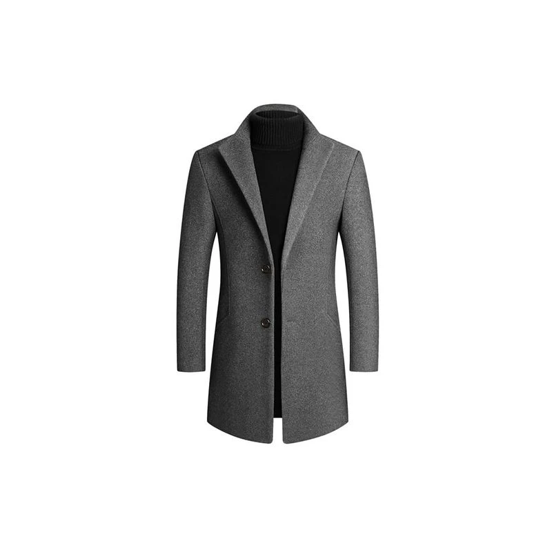 Uldjakke Herre Slim Fit